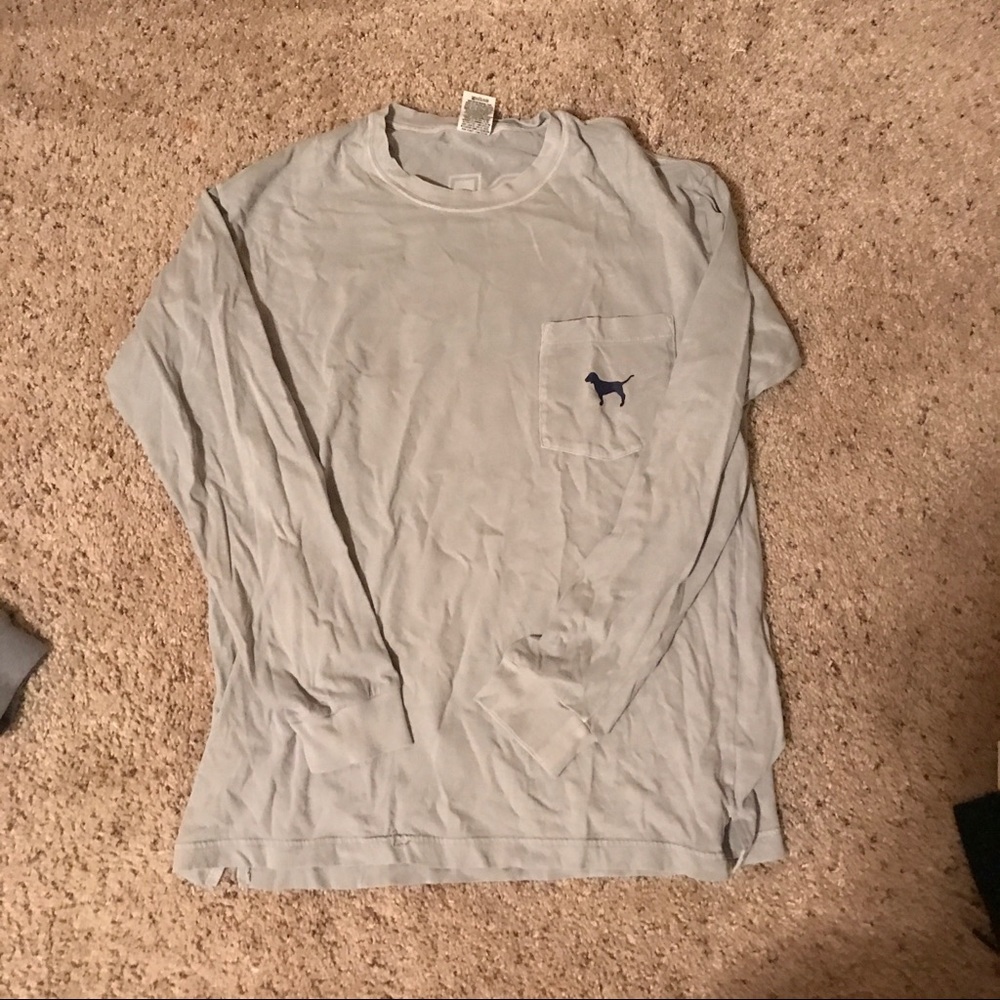 Love pink pocket tee